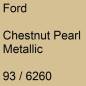Preview: Ford, Chestnut Pearl Metallic, 93 / 6260.